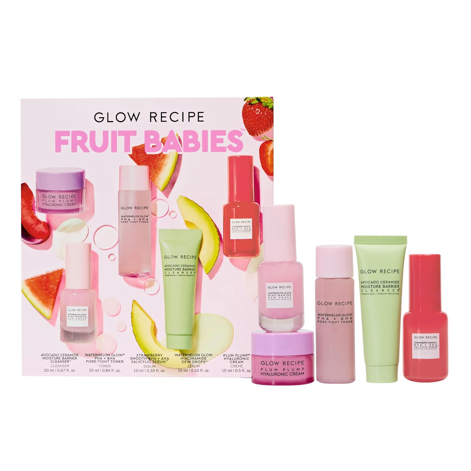 Glow Recipe Fruit Babies Bestsellers Kit