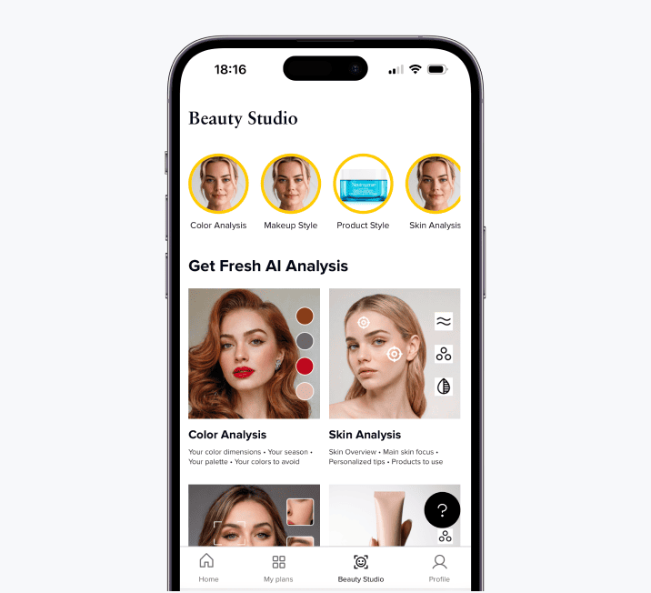 Skyfluence Beauty Studio Tab